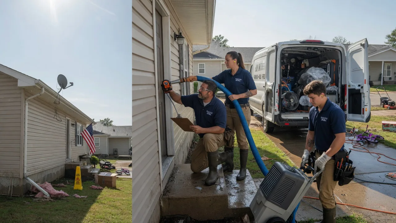 Ceiling Water Damage Restoration in Fiskeville, RI near me